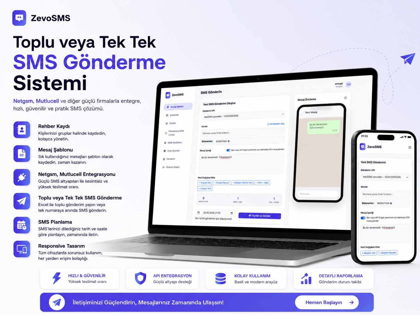Zevo SMS